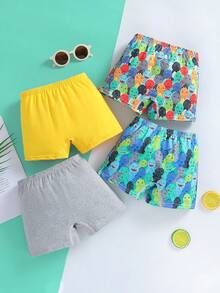 幼童男童卡通印花內褲 - 彩色 - 查看 2