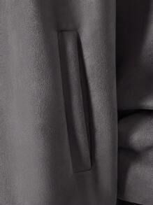 RueChic Men's Two-tone Zippered Jacket Does Not Include Hooded Sweatshirt - Multicolor - View 5