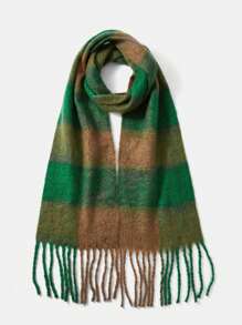 MOTF PREMIUM 預購款多色長款圍巾 - 彩色 - 查看 2