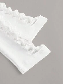 SHEIN ICON 超短款露肚空心設計上衣