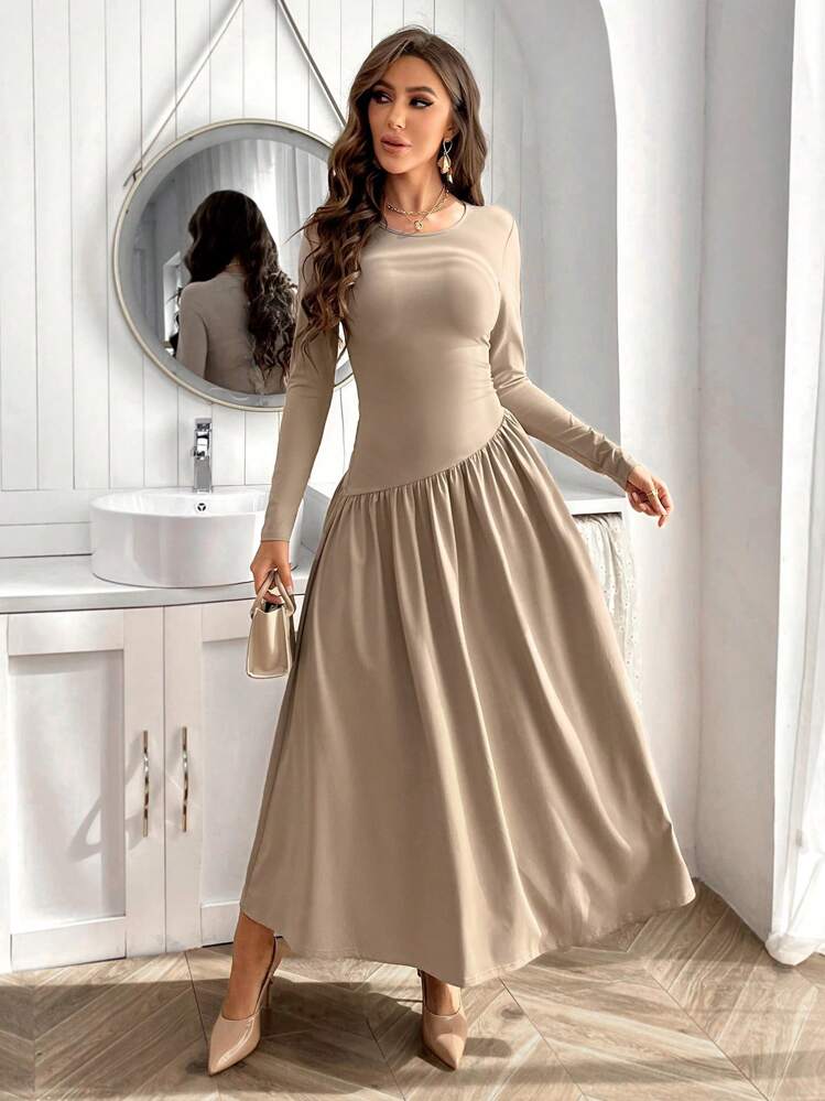white midi rehearsal dinner dress Semi-Formal Midi Party Dress with Short Sleeves White / 14