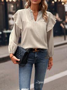 Chiquease 女士襯衫 - 灰色 - 查看 1