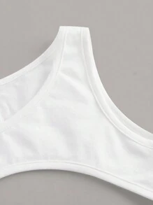 SHEIN ICON 超短款露肚空心設計上衣