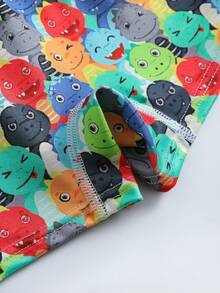 幼童男童卡通印花內褲 - 彩色 - 查看 3