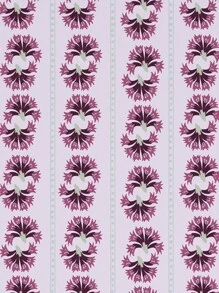 Mari Mesquita Của phụ nữ Giường đôi In Tay áo dài Áo sơ mi - Màu tím hoa cà - Xem 5