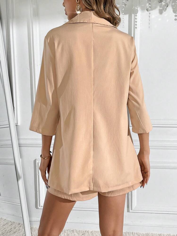 Solid Color Three Piece Suit