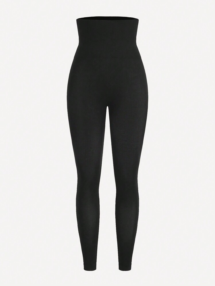 SHAPORA Women's High Waist Tummy Control Slimming Pants - Black - View 2