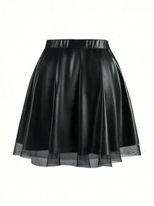 Falda Acampanada - Negro - Ver 2