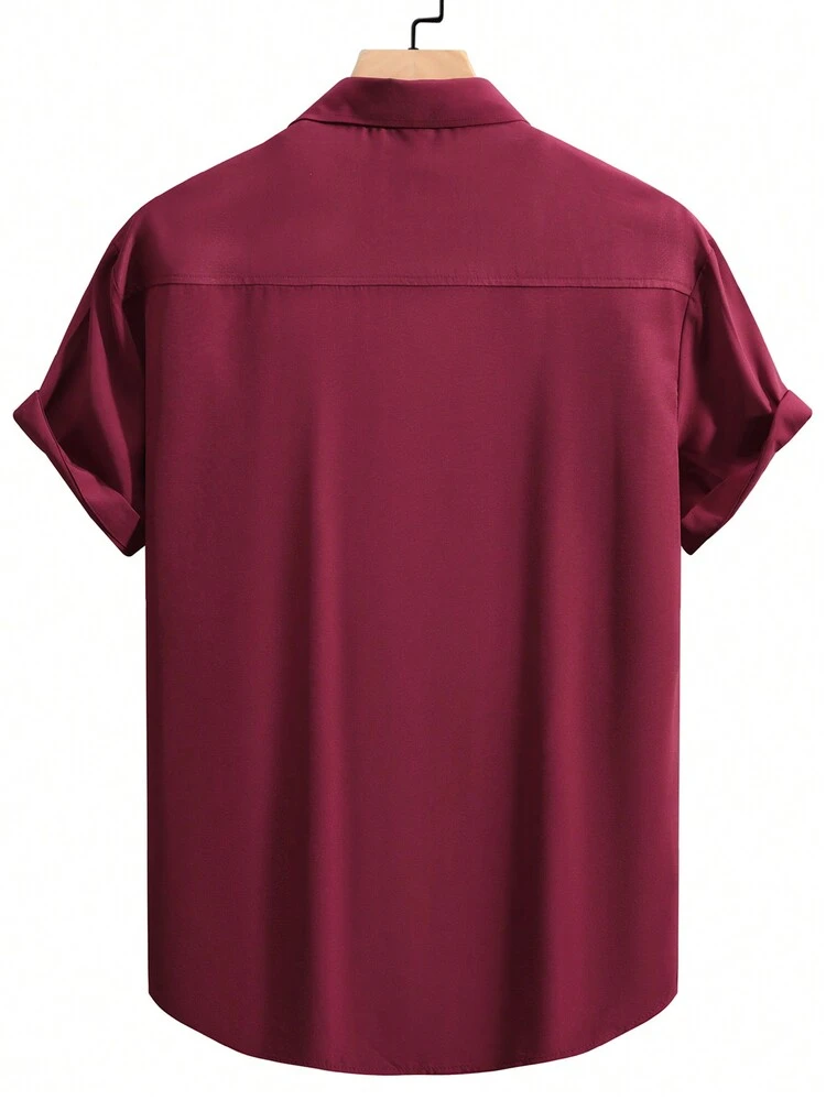 Men'S Scenery Printed Shirt