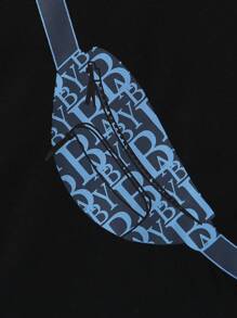 SHEIN Bé trai Giải trí 2 Miếng - màu đen - Xem 4