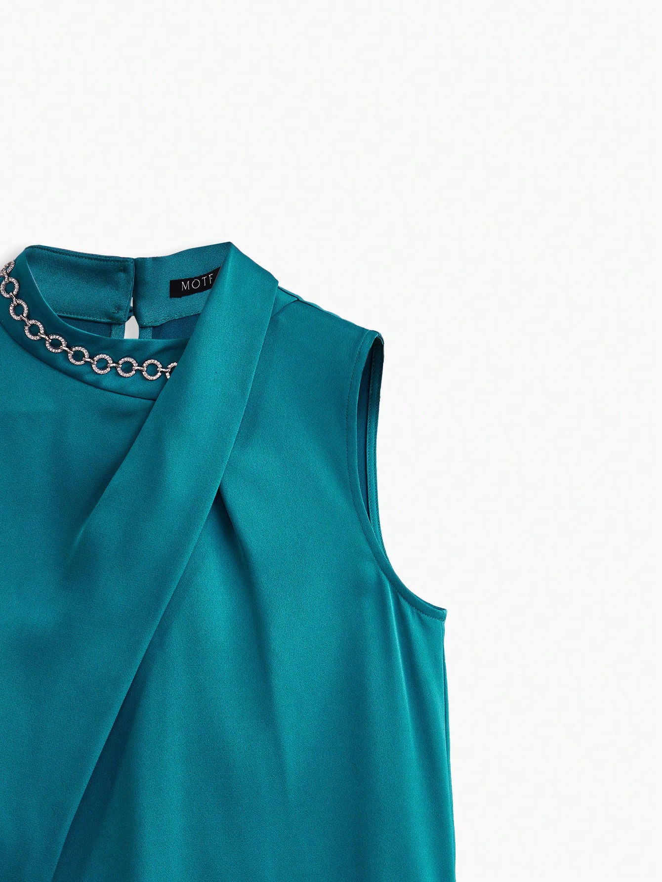 SOLID SATIN TOP｜Motf