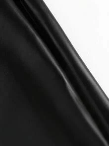 Falda Acampanada - Negro - Ver 4