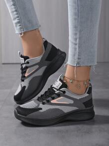 Breathable Mesh Light Comfortable Running Shoes With Soft Sole For Women