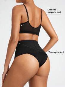 SHAPORA Women's Shapewear Set - Black - View 3