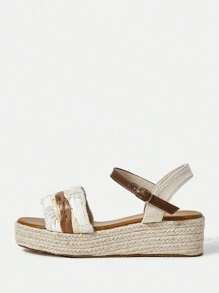 SheIn VCAY Women's Platform Wedge Heel Sandals
