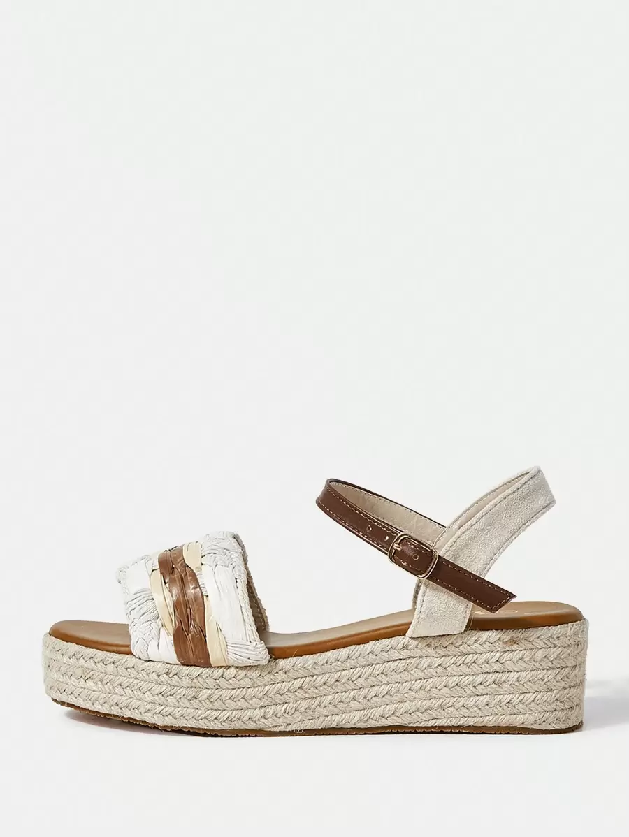SheIn VCAY Women's Platform Wedge Heel Sandals