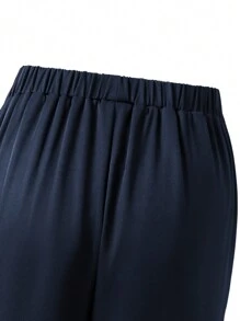 Conjunto De Traje Formal Estilo Caballero Para Adolescentes - Azul - Ver 4