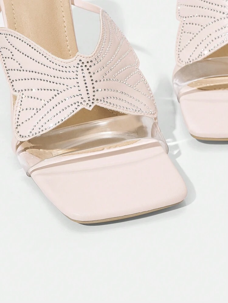 Zl-212-1 Pink Women's High-heeled Sandals