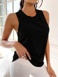 Gameset SHEIN Sport Geo Print Sports Tank Top