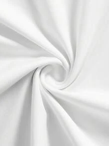 SHEIN Sports Tricou sport cu guler rotund pentru femei, tricouri de sală