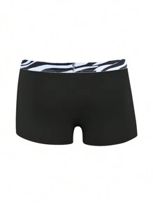 Men'S 5pcs Zebra Pattern Boxer Briefs - Multicolor - View 2