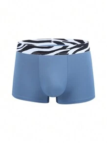 Men'S 5pcs Zebra Pattern Boxer Briefs - Multicolor - View 4