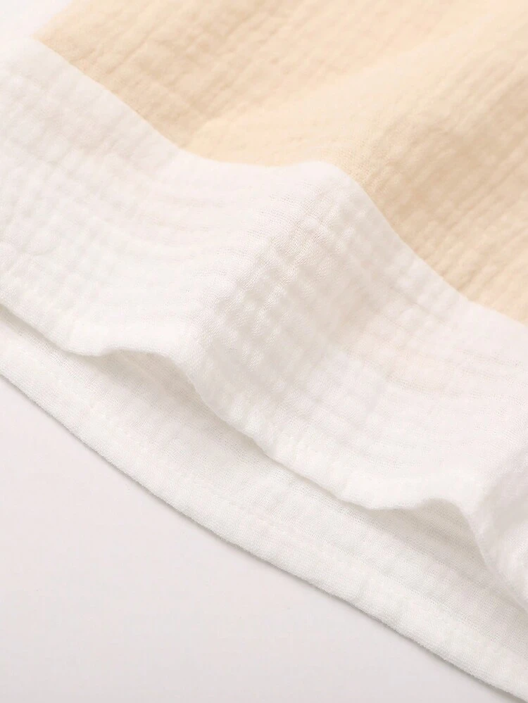 Men'S Color Block Short Sleeve Shirt
