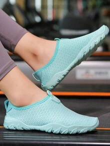 女士輕量級水鞋套裝,適用於踏水、划獨木舟和游泳 - 淺藍色 - 查看 6