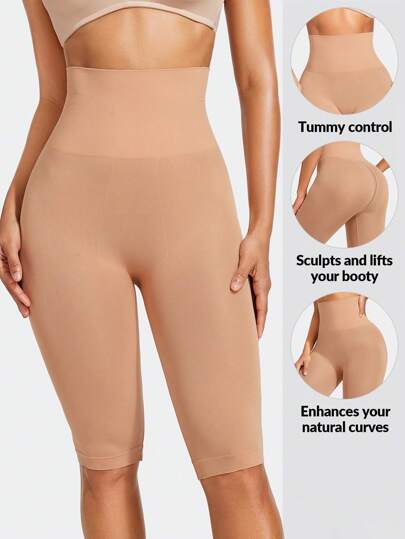 SHAPORA Women's High Waist Tummy Control Shapewear Shorts