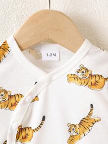 SHEIN Newborn Baby Boy Gift Set - Multicolor - View 3