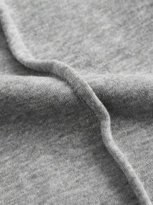 SHEIN Frenchy 女士束腰運動長褲 - 彩色 - 查看 7