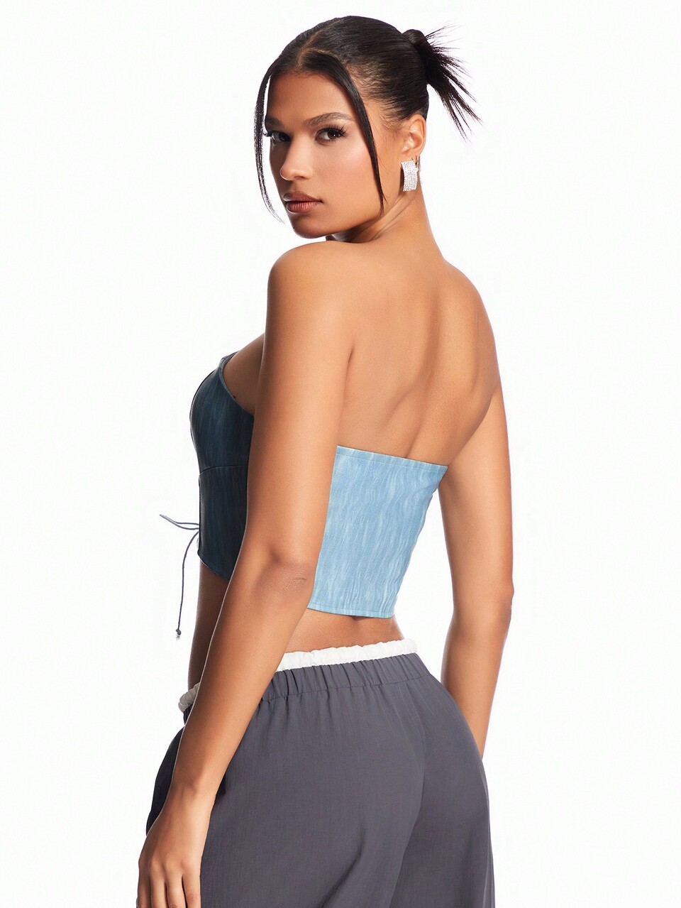 Cross Strap Bandeau Top