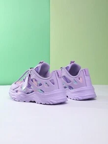 兒童時尚厚底運動鞋 - 彩色 - 查看 4