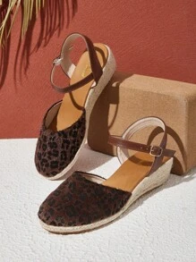 Styleloop Women's Wedge Heel Thick Sole Shoes - Brown - View 1