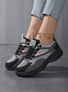 Breathable Mesh Light Comfortable Running Shoes With Soft Sole For Women