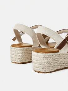 SheIn VCAY Women's Platform Wedge Heel Sandals