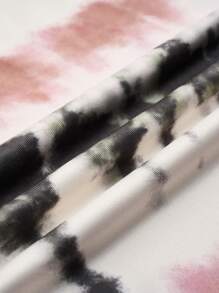 SHEIN Clasi 加大尺碼扭結前面肩帶背心裙 - 彩色 - 查看 5