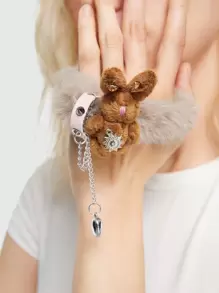 ROMWE Kawaii 1個兔耳朵束髮帶 - 彩色 - 查看 2