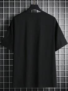 Teen Boy Astronaut Print Short Sleeve T-Shirt