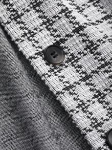 DAZY 格子圖案短袖襯衫