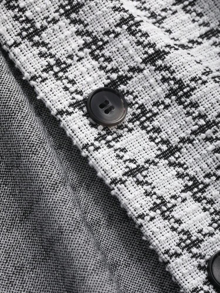 Plaid Pattern Short Sleeve Shirt