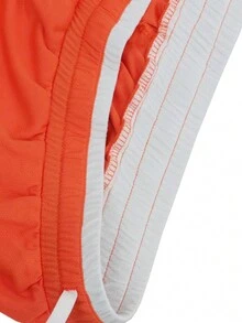 Manfinity Sport Streetwear Quần Short Thể Thao Nam Quần Jogger In Chữ - trái cam - Xem 3