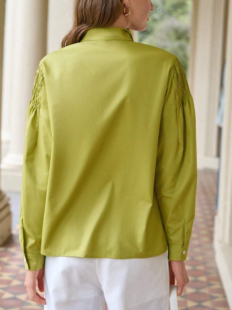 Women'S Drop Shoulder Long Sleeve Shirt