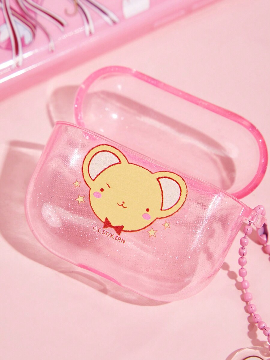 CARDCAPTOR SAKURA SHEIN Cartoon Transparent 3d Decor Headphone Case