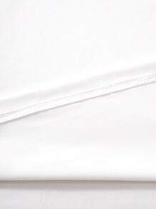 INAWLY Camiseta gráfica con lema "Yo estoy aquí por JESÚS" Camisetas gráficas para mujer - Blanco - Ver 3