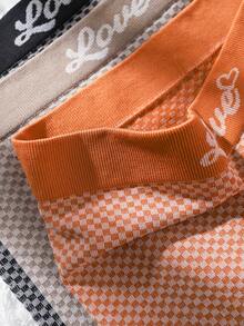 3pcs Seamless Girls' Boxer Shorts - Multicolor - View 3