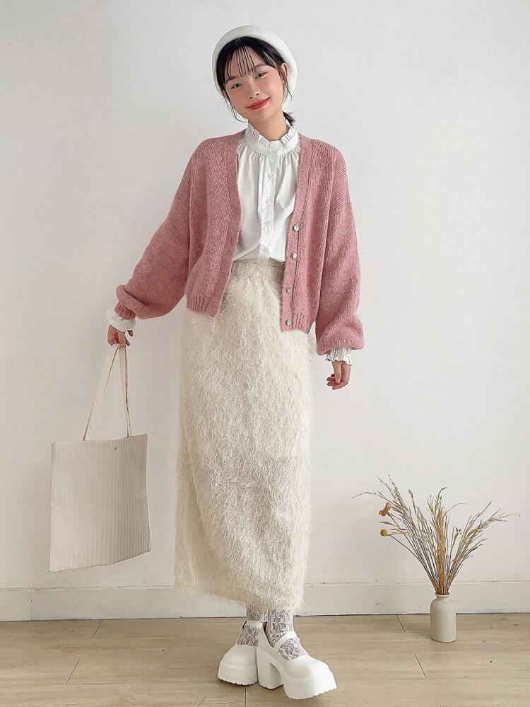 Women's Plush Skirt Fall,Winter