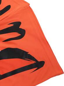 Manfinity Sport Streetwear Quần Short Thể Thao Nam Quần Jogger In Chữ - trái cam - Xem 6