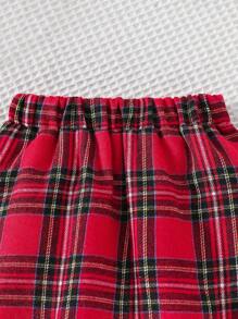 Baby Girls' Simple And Fashionable Sweatshirt And Skirt Set, Suitable For Outdoor Activities In Spring And Autumn - Multicolor - View 5