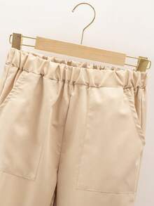 SHEIN Tween Boys' Solid Color Multi-Pack Sweatpants - Multicolor - View 3